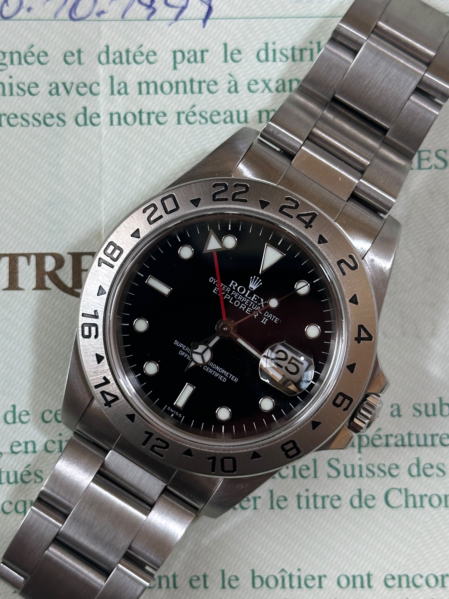 Rolex Explorer II 16570 Black Dial – 40 mm – 1999